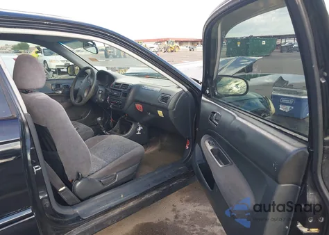 1997 Honda Civic Hx из США, поврежденный, VIN 1HGEJ7126VL035113